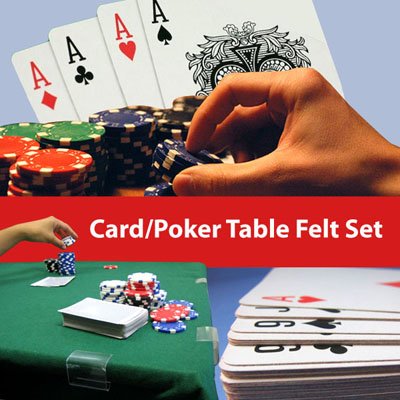 POKER CARD TABLE FELT