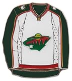 NHL Minnesota Wild White Jersey Pins