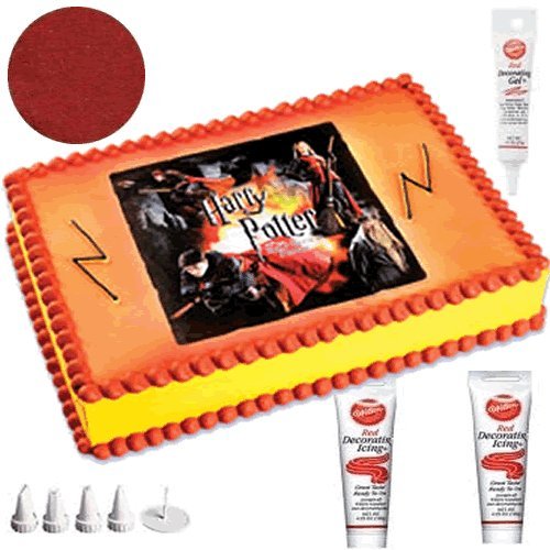 Harry Potter Cakes - Do-It-Yourself Cake Decorating Pkg. 5 - 10 Pieces Total