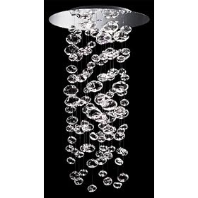 Ether 150S Crystal Chandelier by EuroFase