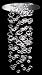 Ether 150s 4 Light Eurofase Crystal Chandelier Pendant