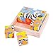 Bigjigs Toys Wooden Safari Cube Puzzle