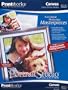 Printworks Portrait Studio Collection Specialty Photo Paper, Canvas, 8.5 x 11, 17 mil Thickness, 4 Sheets/Pack - 00648