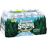 POLAND SPRING 100% Natural Spring Water, 16.9-ounce plastic bottles (Pack of 24)