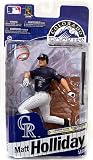 McFarlane Toys MLB Sports Picks 2011 Elite Series Action Figure Matt Holliday (Colorado Rockies) Purple Jersey Silver Collector Level Chase