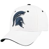 Zephyr Michigan State Spartans Triple White Fitted Hat