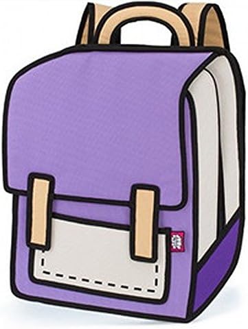 2015 New Design 3D Style 2D Drawing Catoon Comic Paper Bag Kid's Backpack