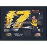 Matt Kenseth Framed 5x7 Photograph with 2003 Race Used Tire