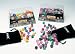 Toys : Stack Pyramid Pack (56 - 5/8 inch purple,black,pink,green dice)
