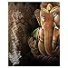 Artistic Om Ganesh Wall Hanging - Aluminum Wall Panel