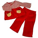 Little Me velour pant set