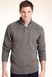 Funnel Neck Lightweight Jumper with Silk