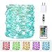 33Ft 100LEDs Fairy Lights String Lights Led Color Changing String Lights Twinkle Lights with Remote for Bedroom Indoor Christmas Wedding Costume 16 Colors (USB Style)