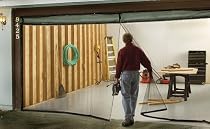 Jobar's JB4868 Garage Screen Door, Black, Single