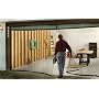 Jobar's JB4869 Garage Screen Door, Black, Double