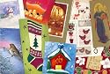 Assorted Christmas Cards Bumper Pack - Cancer Research UK Charity Christmas Card - pack of 40