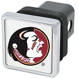 Florida State Seminoles (FSU) Chrome Trailer Hitch Cover