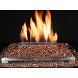 DFGM20CUDFAFM20SEPSS Propane Hearth Kit with Remote Ready Control for Double Face 20 FireGlitter or