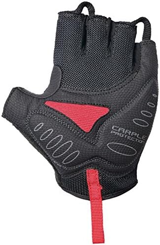 Chiba Men's Cool Air Cycling Mitts Black Large