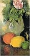 Artist Paul Cezanne Poster Print of Painting Flowers and Fruit