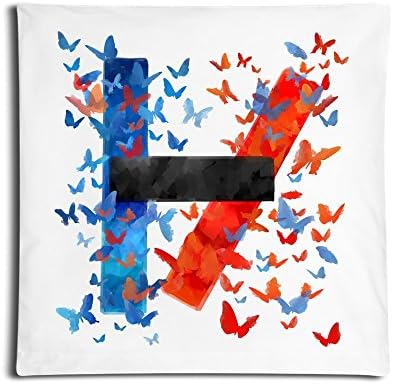 Fly Fish Funny American Popular Band Twenty One Pilots Throw Pillow Case One Side 18 Inches Square