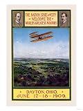 Dayton, Ohio Welcomes the Wright Brothers Giclee Poster Print, 18x24