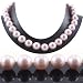 Single Strand 18 Inch 12MM Pink Shell Pearl Necklace