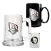 New Jersey Nets NBA 15oz Tankard, 15oz Ceramic Mug & 2oz Shot Glass Set - Primary Logo by Great American Products