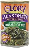 Glory Foods Seasoned Collard Greens with Smoked Turkey, 14.5-Ounce (Pack of 12)