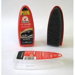 2 x Erdal 1-2-3 Sofort Glanz Schwarz f�r Unterwegs NEU