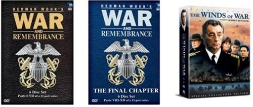 Winds of War & War and Remembrance Vol 1 and 2. Complete DVD