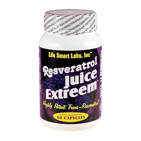 Life Smart Labs Resveratrol TM 1 Month 60 pills HIGHLY POTENT Resveratrol pills .