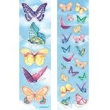 Dancing Butterflies Sticker Strips (8 strips) - Great Fillers for Party Bags!