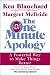 The One Minute Apology