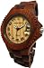 Tense Natural Sandalwood Round Analog Sports Watch G4100S ANLF