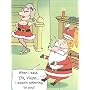 Paper Magic Holiday Spice Christmas Cards - Santa and Vixen - Set of 18