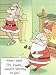 Paper Magic Holiday Spice Christmas Cards - Santa and Vixen - Set of 18
