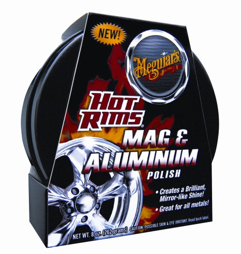 Meguiars G13508 Hot Rims Mag Aluminum Polish 8 oz pack of 6 Meguiars G13508 Hot Rims Mag Aluminum Polish 8 oz pack of 6