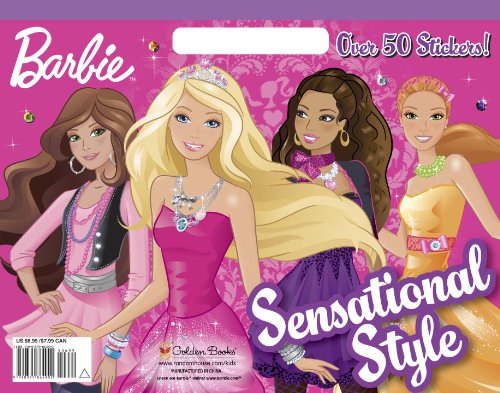 Sensational style (barbie) (big coloring book)