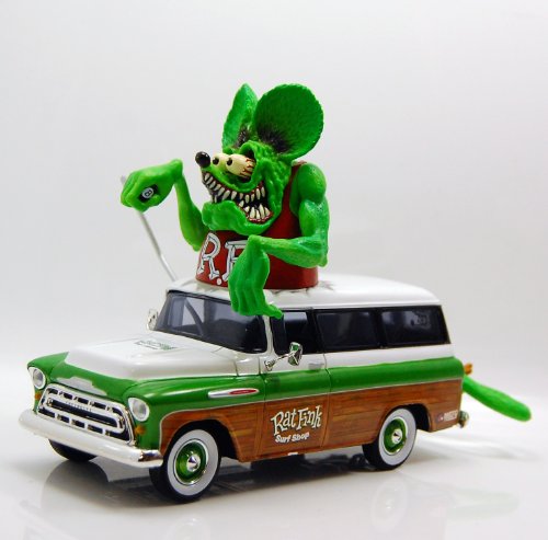 Ertl "MATCO TOOLS" Rat Fink Surf Shop "'57 Chevy Suburban" アーテル "マトコ・ツールズ”　ラットフィンク　サーフショップ　57シェビー　サバーバン　2500個限定品 コインバンク