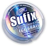 Sufix Ice Braid Fishing Lines (75 YD Spool)