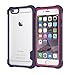 Daswise Full Body Protective Cover Compatible with iPhone 6S Case/iPhone 6 Case Shockproof + Self-Adhesive Screen Shield - Drop-Tested, Dust Proof Design, Hybrid ABS Frame, (Purple)
