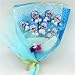 Forever Love Flower Bouquet of Dolls, 7 Doraemons