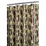 Park B. Smith Bamboo Garden Watershed Shower Curtain, Coffee Bean