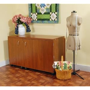 Kangaroo-Kabinets-K8605-Aussie-Large-Sewing-Cabinent-Teak