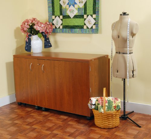 Kangaroo Kabinets K8605 Aussie Sewing CabinentTeak