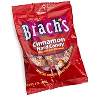 Brach's Cinnamon Hard Candy, 7-Ounce Bags (Pack of 12)