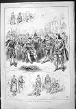 Sportliche drastische Theater-Schauspieler 1886 Nachrichten-La Bearnaise-Prinz-Wales
