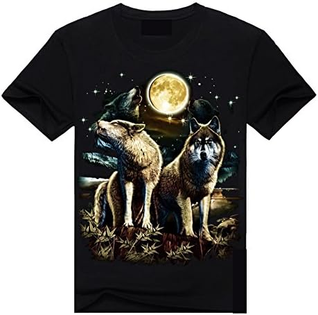 Pride Panda Unisex Adult Luminous Rock Custom Printed T-shirt-XX-L