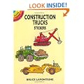 Construction Trucks Stickers